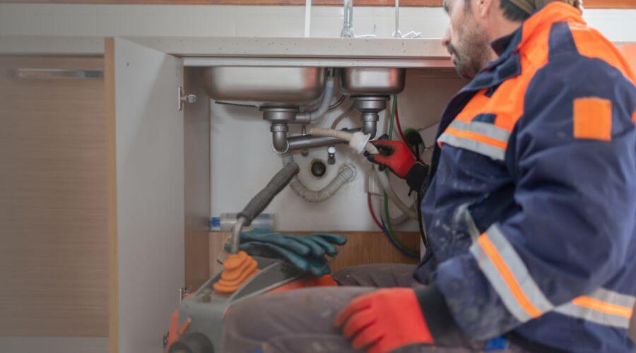 Professional slab leak plumber services in Losantville, IN